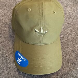 Adidas Men's Originals Relaxed Modern Adjustable Golf Cap - Olive Green